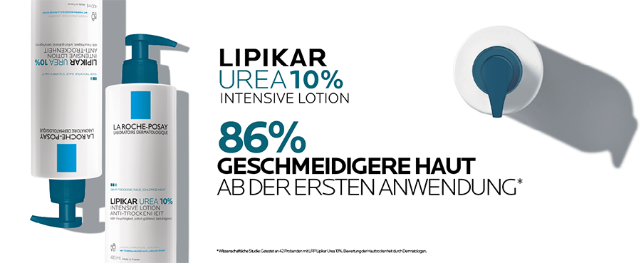 La Roche Posay Lipikar Urea 10% Lotion: Dermatologisch empfohlene Pflege.